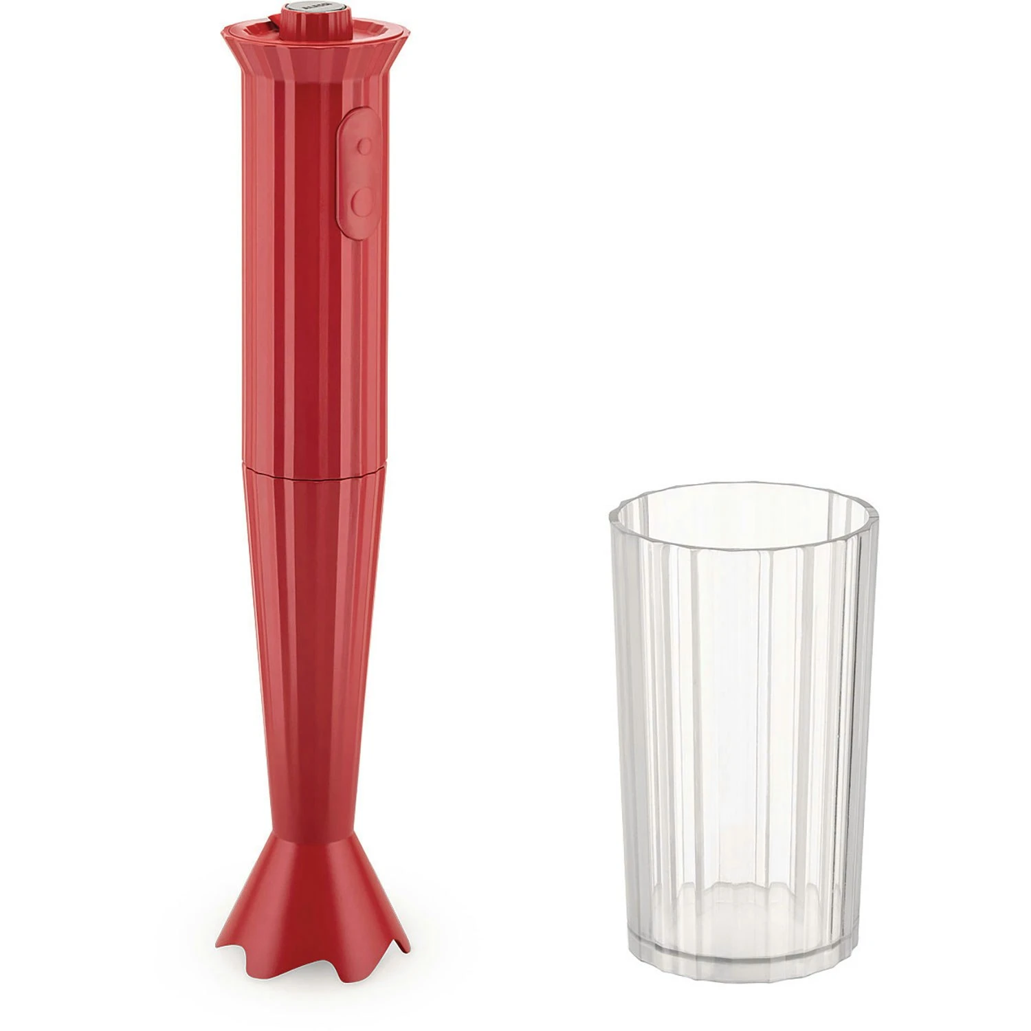 Alessi Plissé Handmixer, Rood 1 Alessi Plissé Handmixer, Rood