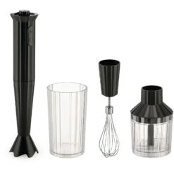 Alessi Plissé Blender, Zwart