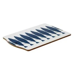Sill Cutting Board, White / Blue