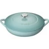 Denby Pavilion Gietijzeren Pot Oppervlakkig Ø30 Cm, Lichtblauw
