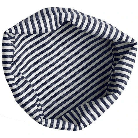 Narrow Stripe Broodmand 19x20 Cm, Marineblauw 1 Narrow Stripe Broodmand 19x20 Cm, Marineblauw