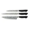 Dorre Akira Set Of 3 Knives, Black