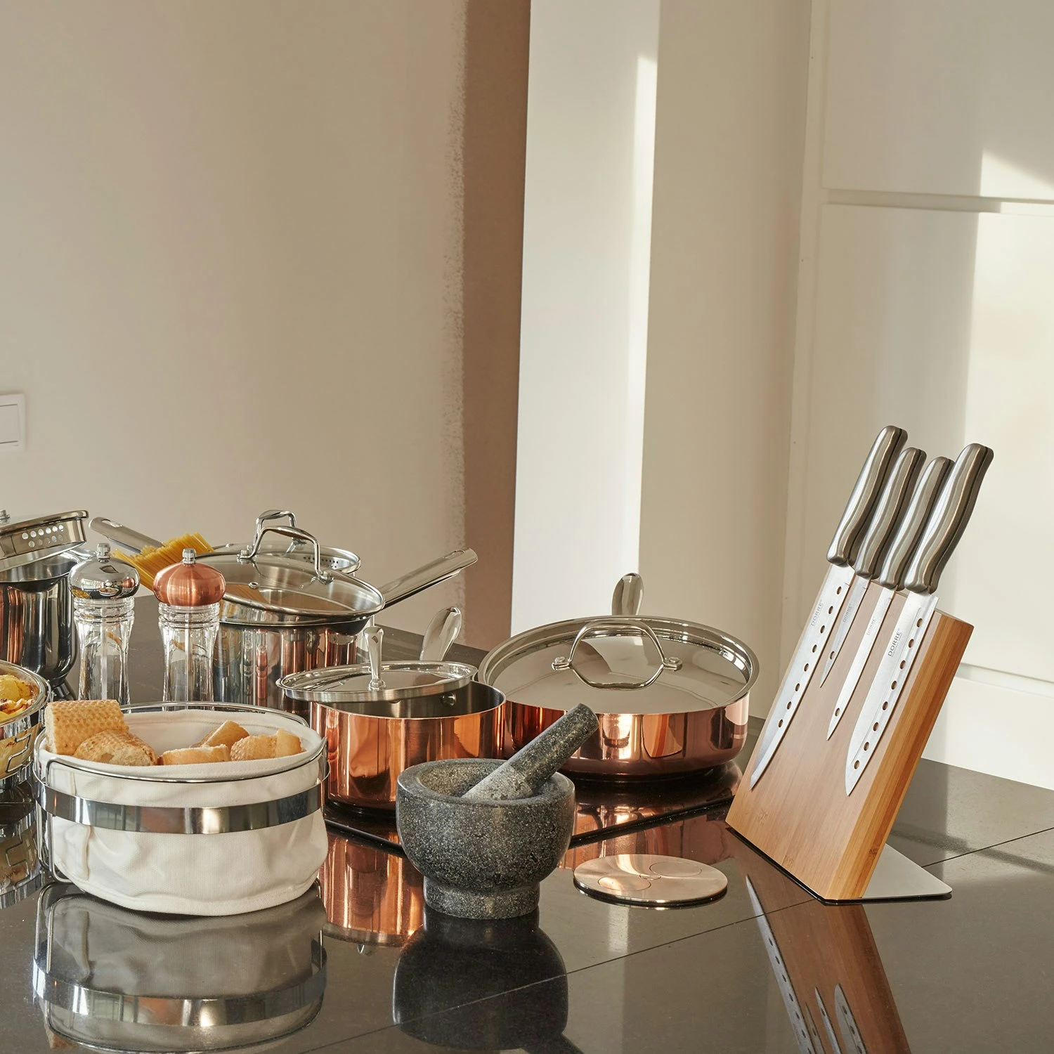 Dorre Calgary Knivset 5-pack, Stål 2 Dorre Calgary Knivset 5-pack, Stål - Afbeelding 2