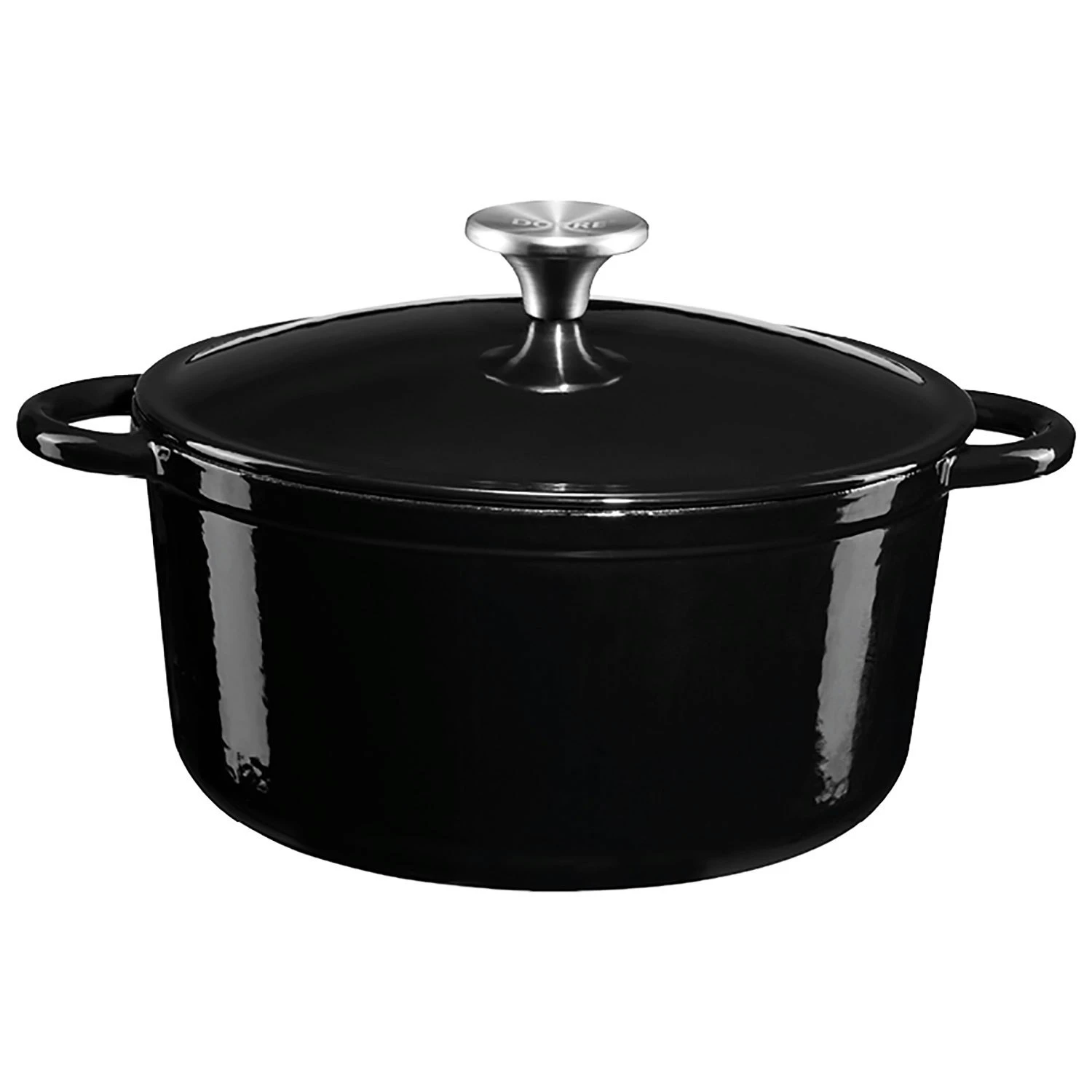 Dorre Gretl Cast Iron Pot 4 L, Black 1 Dorre Gretl Cast Iron Pot 4 L, Black