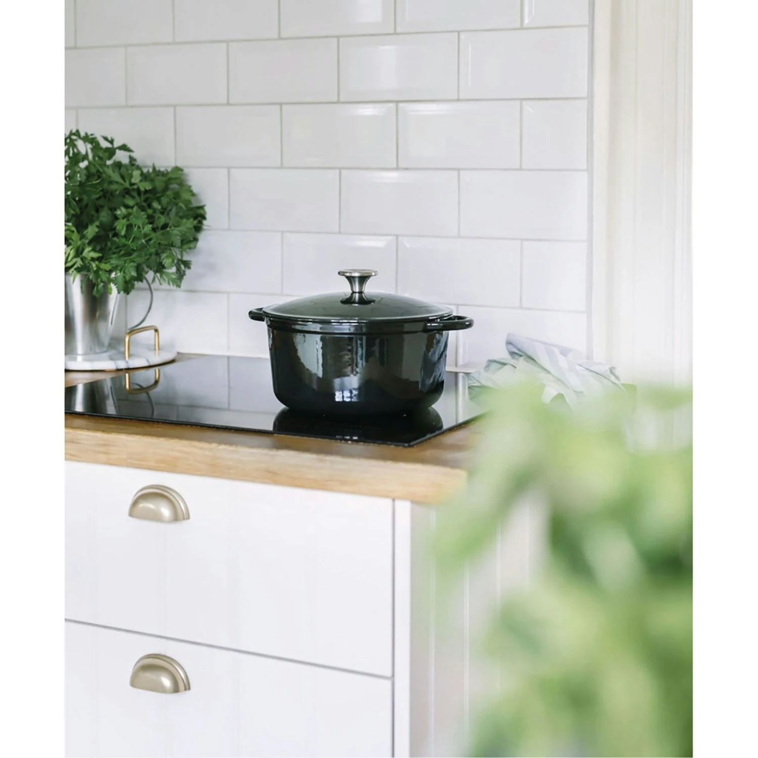 Dorre Gretl Cast Iron Pot 4 L, Black 2 Dorre Gretl Cast Iron Pot 4 L, Black - Afbeelding 2