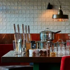 Dorre Hugo Knivställ, Bambu -Keukengerei Promotiewinkel dorre hugo knivstall bambu 6