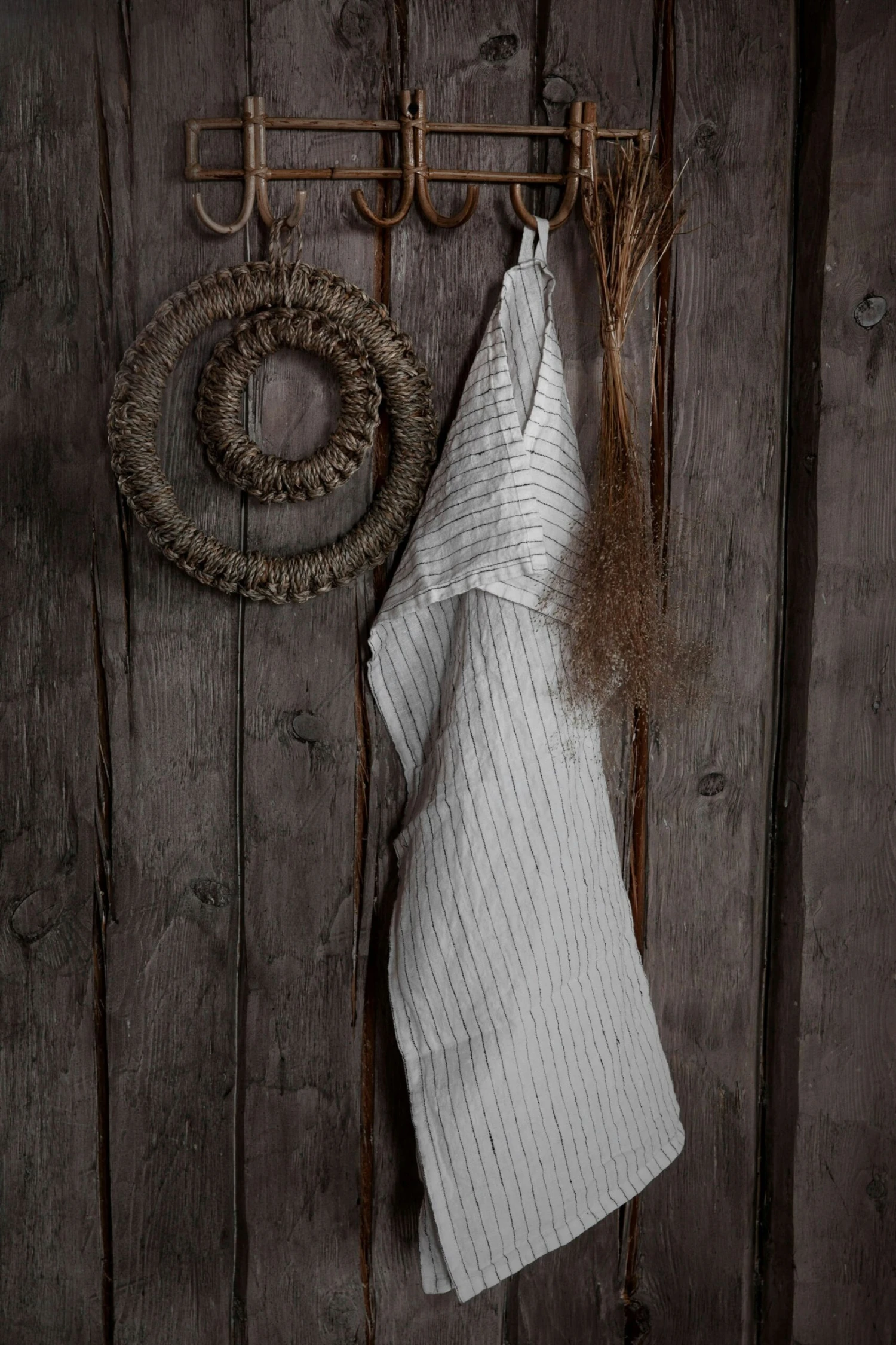 Ernst Trivet Ø24 Cm, Rattan/Seaweed 3 Ernst Trivet Ø24 Cm, Rattan/Seaweed - Afbeelding 3