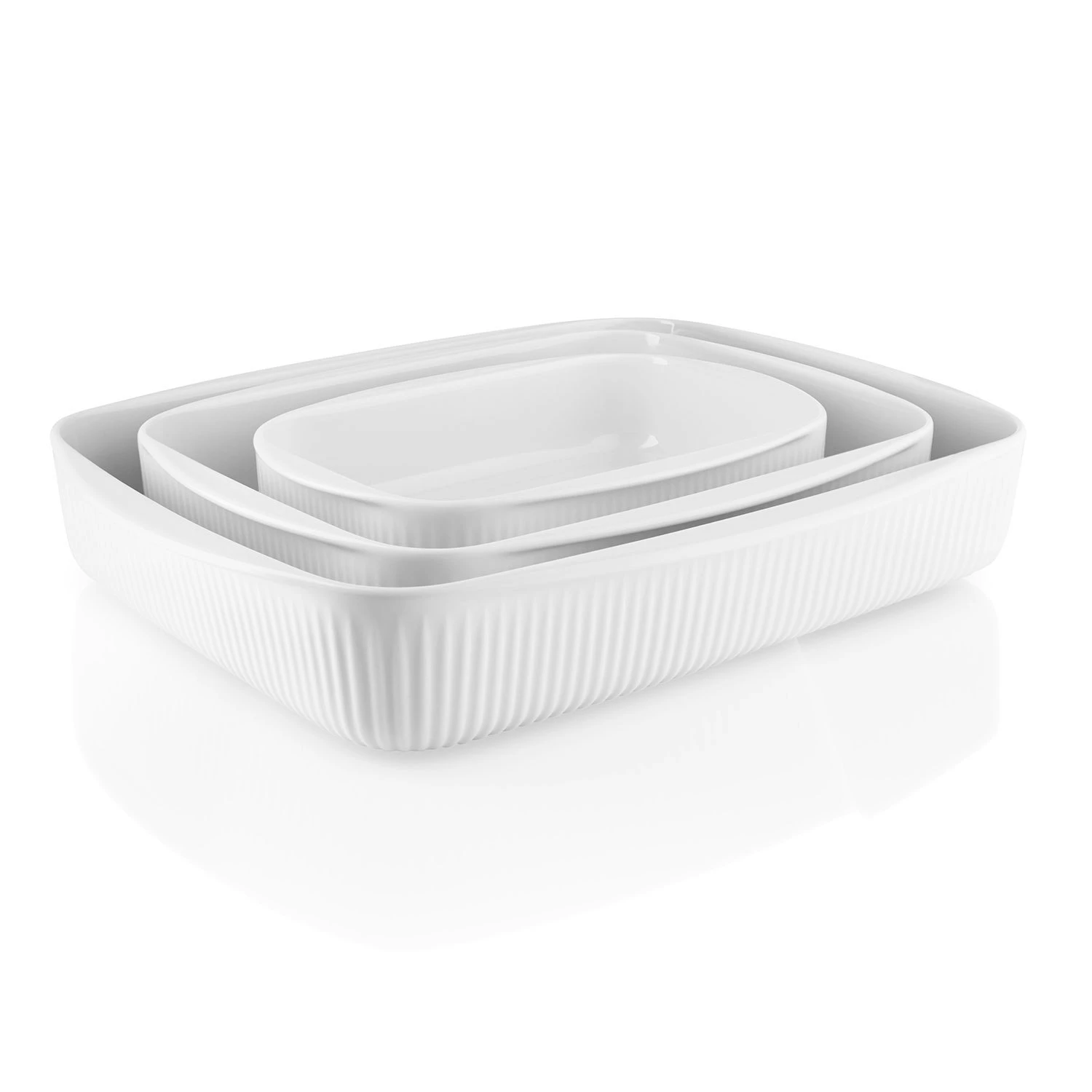 Eva Solo Legio Nova Ovenproof Dish White, 24x16,5x5,5 Cm 2 Eva Solo Legio Nova Ovenproof Dish White, 24x16,5x5,5 Cm - Afbeelding 2
