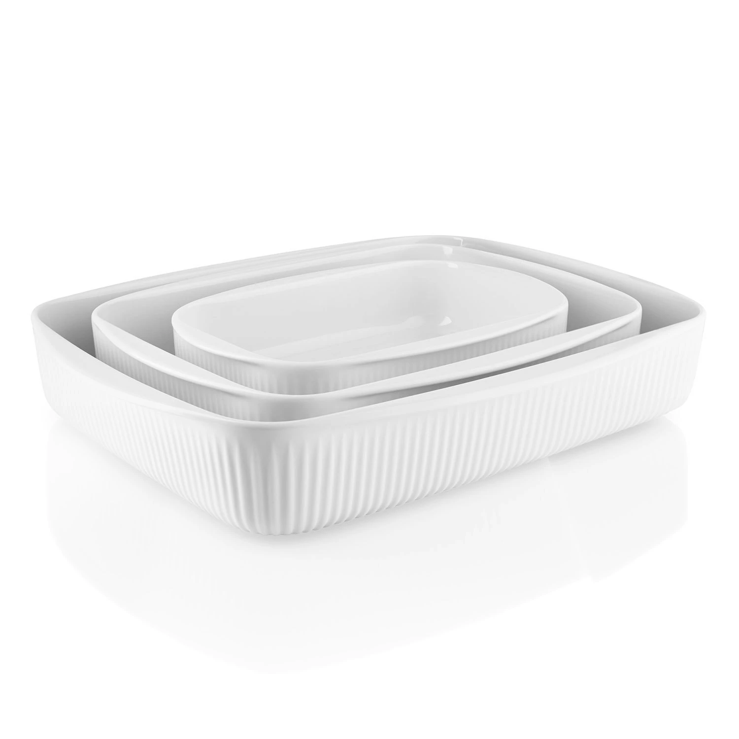 Eva Solo Legio Nova Ovenproof Dish White, 24x16,5x5,5 Cm 4 Eva Solo Legio Nova Ovenproof Dish White, 24x16,5x5,5 Cm - Afbeelding 4