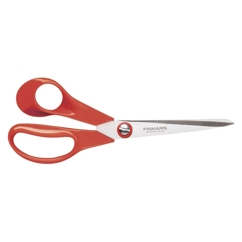 Fiskars Classic Universal Scissors, Left-handed, Red 1 Fiskars Classic Universal Scissors, Left-handed, Red