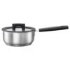 Fiskars Hard Face Steel Saucepan, 1,8 L/18 Cm