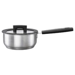 Fiskars Hard Face Steel Saucepan, 1,8 L/18 Cm