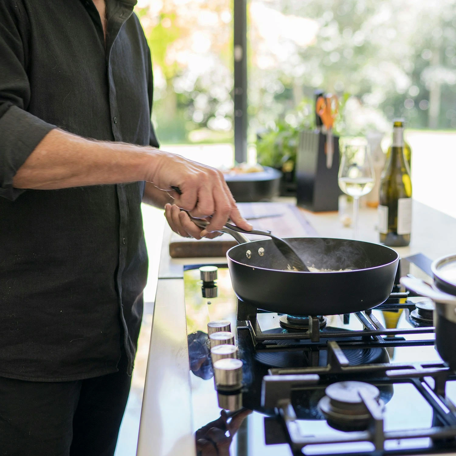 Fiskars Rotisser Sauté Pan Optiheat 26 Cm 4 Fiskars Rotisser Sauté Pan Optiheat 26 Cm - Afbeelding 4