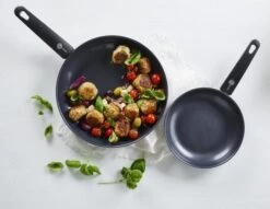 Greenpan Cambridge Frying Pan Ø20 & 28 Cm, Set Of 2 -Keukengerei Promotiewinkel greenpan cambridge frying pan 20 28 cm set of 2 4