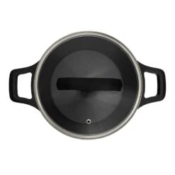 Heirol Groove Braadpan Met Glazen Deksel 20 Cm -Keukengerei Promotiewinkel heirol groove braadpan met glazen deksel 20 cm 5