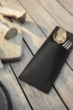 Juna Raw Cutlery Pocket 2pcs, Brown -Keukengerei Promotiewinkel juna raw cutlery pocket 2 pcs 7