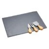 Kitchen Craft Artesà Cheese Board & Knife Set, Slate