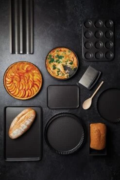 Kitchen Craft Master Class Crusty Non-Stick Fluted Quiche Tin 30 Cm -Keukengerei Promotiewinkel kitchen craft master class crusty non stick fluted quiche tin 6