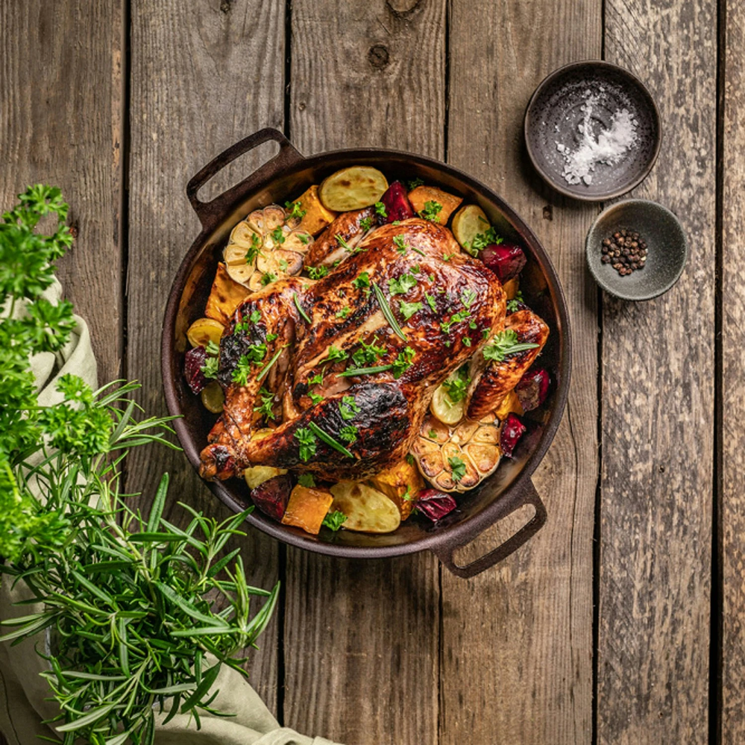 Kockums Jernverk Koekenpan / Taartvorm, 24 Cm 3 Kockums Jernverk Koekenpan / Taartvorm, 24 Cm - Afbeelding 3