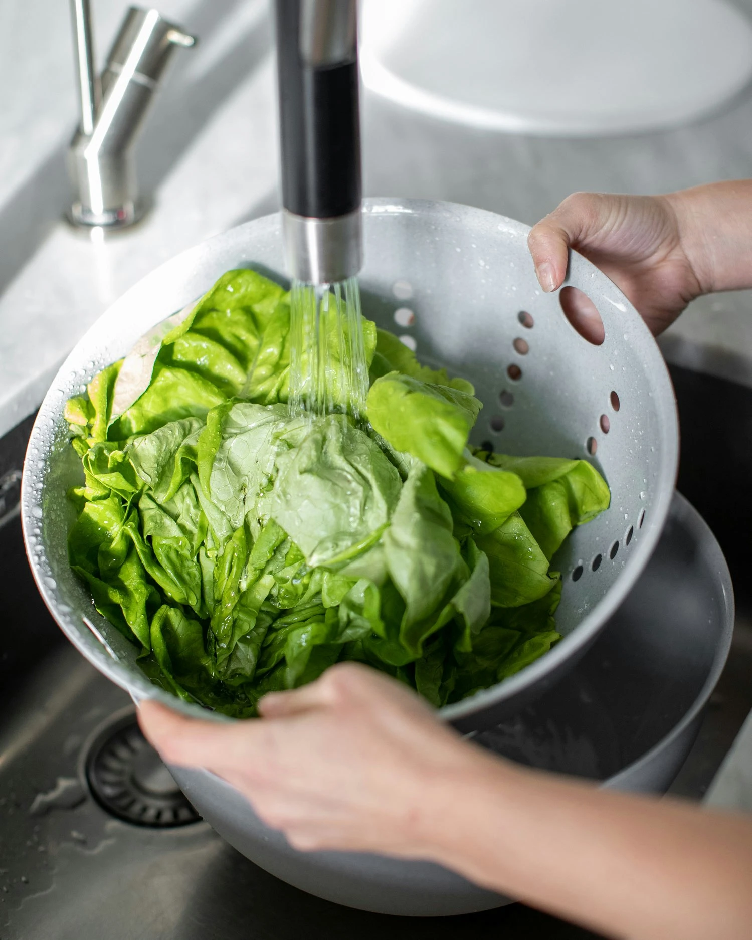 Koziol Palsby Vergiet L, Organisch Grijs 2 Koziol Palsby Vergiet L, Organisch Grijs - Afbeelding 2