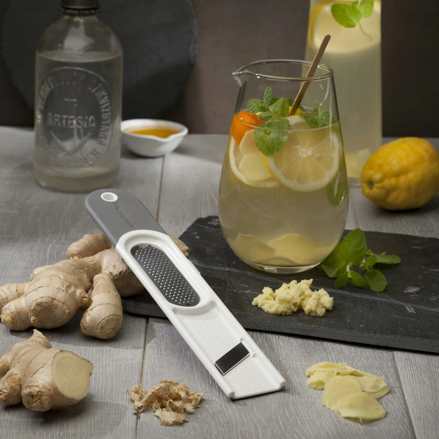 Microplane Grater Ginger 3-in-1 2 Microplane Grater Ginger 3-in-1 - Afbeelding 2