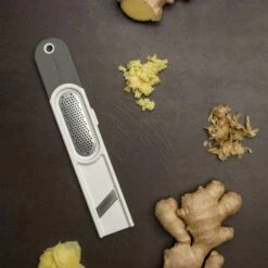 Microplane Grater Ginger 3-in-1 5 Microplane Grater Ginger 3-in-1 -Keukengerei Promotiewinkel microplane grater ginger 3 in 1 4