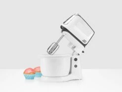 OBH Nordica Delightful Handmixer, Wit -Keukengerei Promotiewinkel obh nordica delightful handmixer wit 4