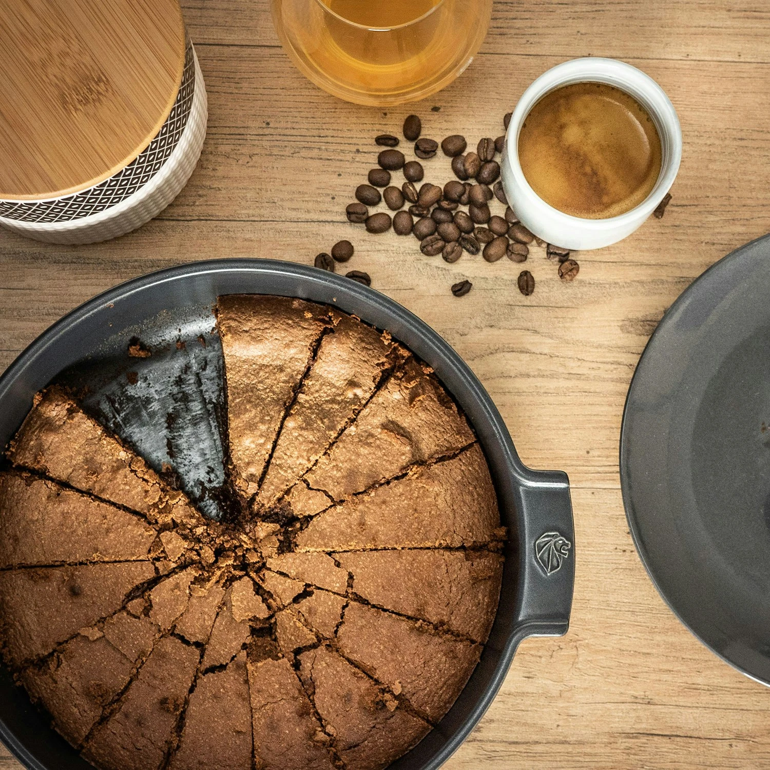 Peugeot Appolia Taartvorm 30 Cm, Leisteen 2 Peugeot Appolia Taartvorm 30 Cm, Leisteen - Afbeelding 2