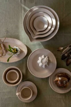 Peep Kom 35 Cm, Linen -Keukengerei Promotiewinkel potteryjo peep kom 35 cm 25