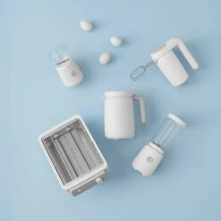 RIG TIG Foodie Electric Coffee Grinder, White -Keukengerei Promotiewinkel rig tig by stelton foodie electric coffee grinder 20