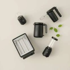 RIG TIG Foodie Electric Coffee Grinder, Black -Keukengerei Promotiewinkel rig tig by stelton foodie electric coffee grinder 22