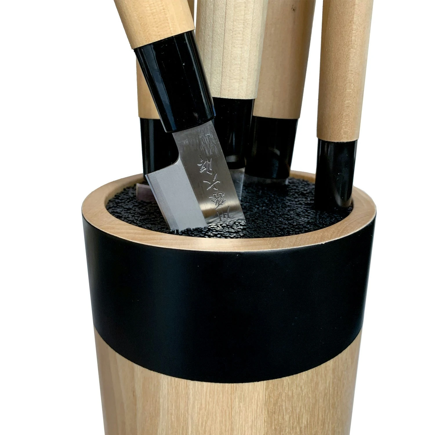 Satake Houcho Flexible Knife Block Ø13 Cm, Birch 2 Satake Houcho Flexible Knife Block Ø13 Cm, Birch - Afbeelding 2