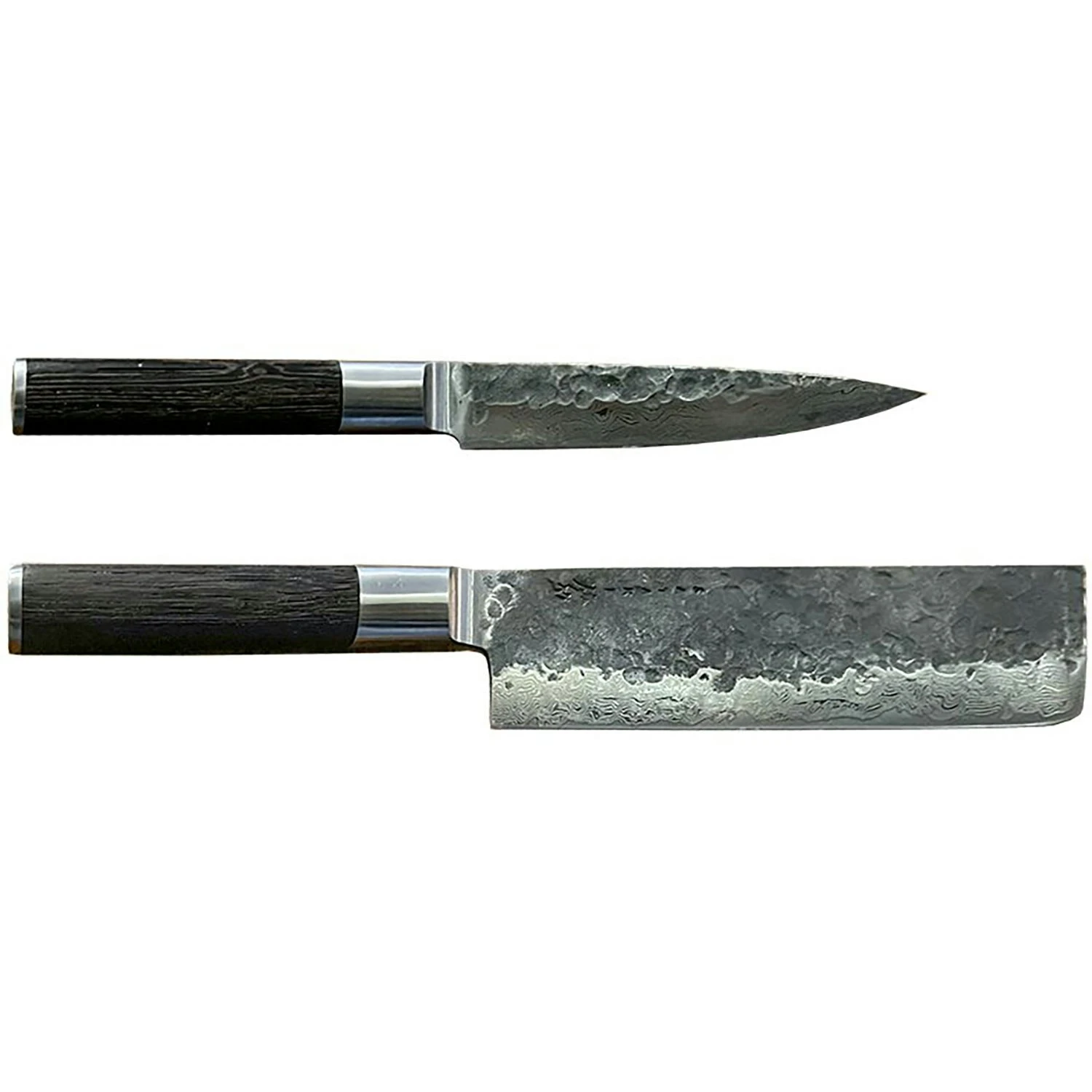 Satake Kuro Messenset Pak Van 2 Nakiri 18 Cm & Petty 11 Cm 1 Satake Kuro Messenset Pak Van 2 Nakiri 18 Cm & Petty 11 Cm