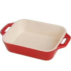 Staub Gratin Dish, Medium, Cherry