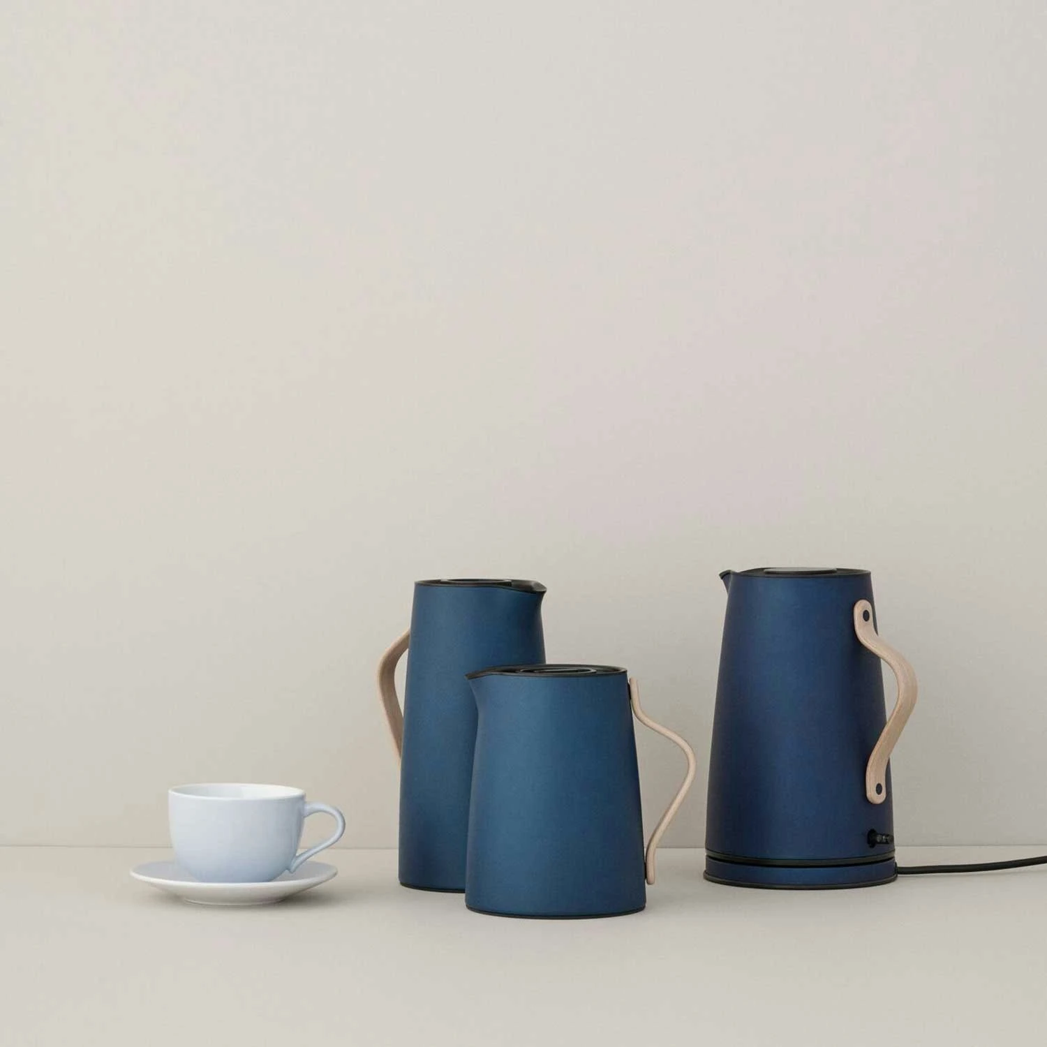 Stelton Emma Electric Kettle 1,2 L, Dark Blue 3 Stelton Emma Electric Kettle 1,2 L, Dark Blue - Afbeelding 3