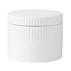 Stelton Pleat Salt Cellar, White