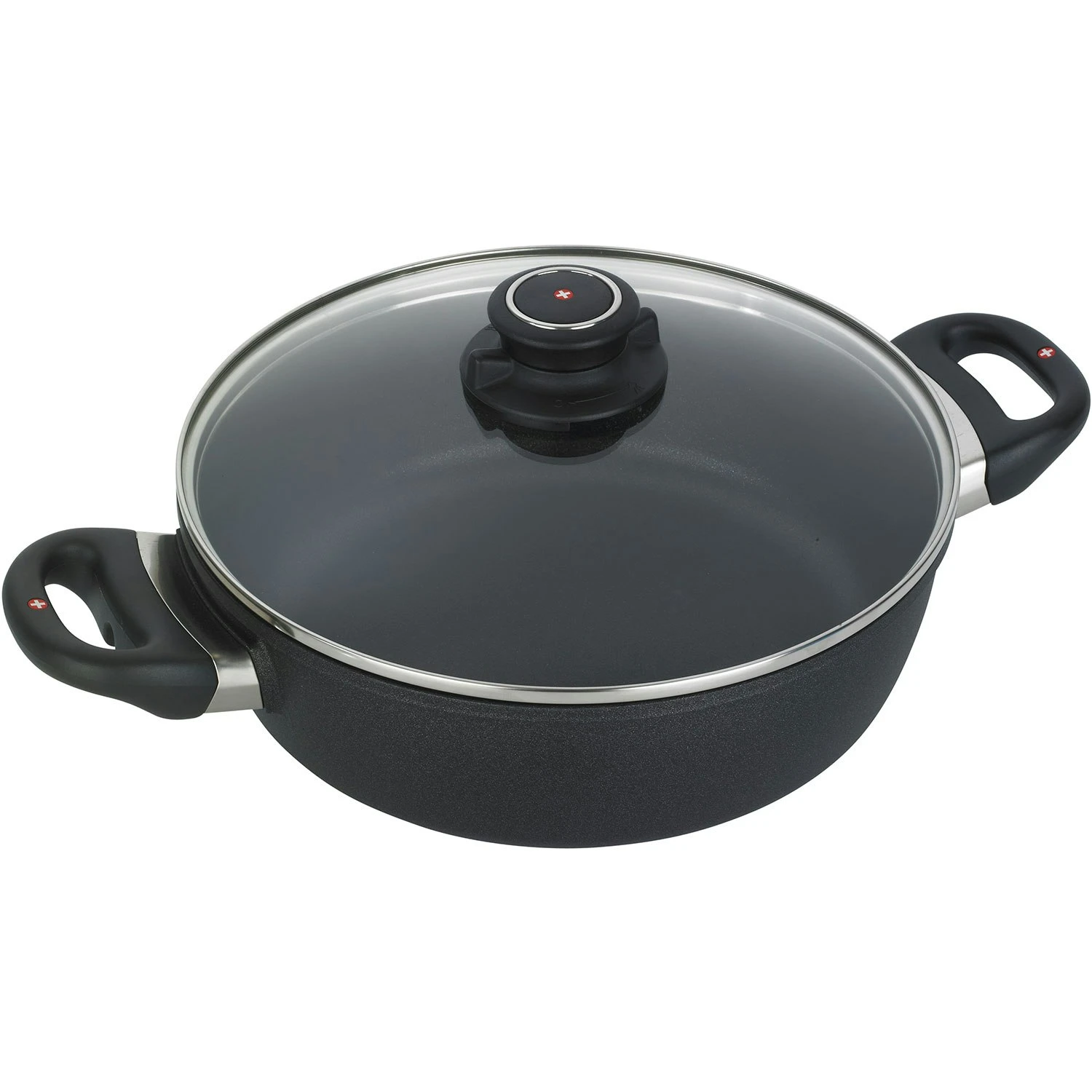 XD Braadpan Met Glazen Deksel Inductie, 24 Cm 1 XD Braadpan Met Glazen Deksel Inductie, 24 Cm