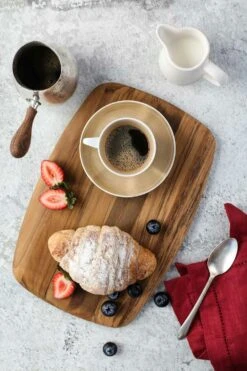 Serveerplank, 30,5x20 Cm -Keukengerei Promotiewinkel teakhaus serveerplank 1