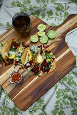 Snijplank / Dienblad 36x51 Cm -Keukengerei Promotiewinkel teakhaus snijplank dienblad 36x51 cm 3