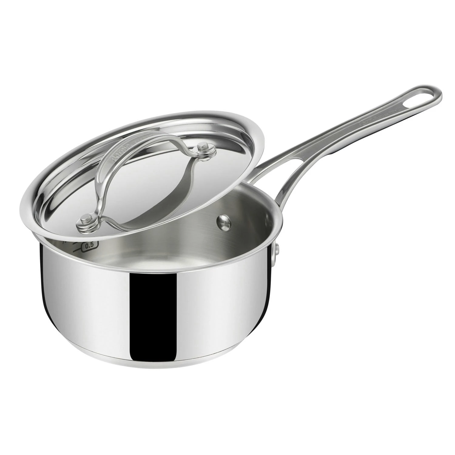 Tefal Jamie Oliver Cook's Classic Steelpan Met Deksel Roestvrij Staal, 16 Cm / 1,5 L 2 Tefal Jamie Oliver Cook's Classic Steelpan Met Deksel Roestvrij Staal, 16 Cm / 1,5 L - Afbeelding 2
