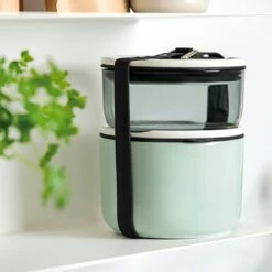 Villeroy & Boch ToGo&ToStay Lunchbox Groen, 13x9,5 Cm -Keukengerei Promotiewinkel villeroy boch togotostay lunchbox groen 13x95 cm 7