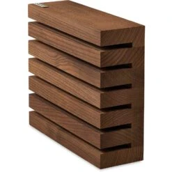 Wüsthof Messenblok 6 Messen -Keukengerei Promotiewinkel wusthof magnetic knife block in thermo treated book 337 10