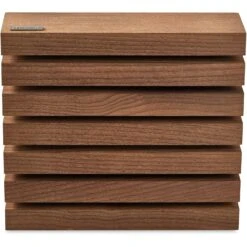 Wüsthof Messenblok 6 Messen -Keukengerei Promotiewinkel wusthof magnetic knife block in thermo treated book 337 9