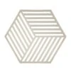 Zone Denmark Hexagon Trivet, Warm Grey