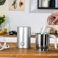 Zwilling Enfinigy Melkopschuimer, Zilver -Keukengerei Promotiewinkel zwilling enfinigy melkopschuimer 13