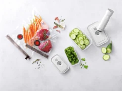 Zwilling Fresh & Save Set Met Bakje 3 Stuks, ABS-kunststof -Keukengerei Promotiewinkel zwilling fresh save set met bakje 3 stuks abs kunststof 6