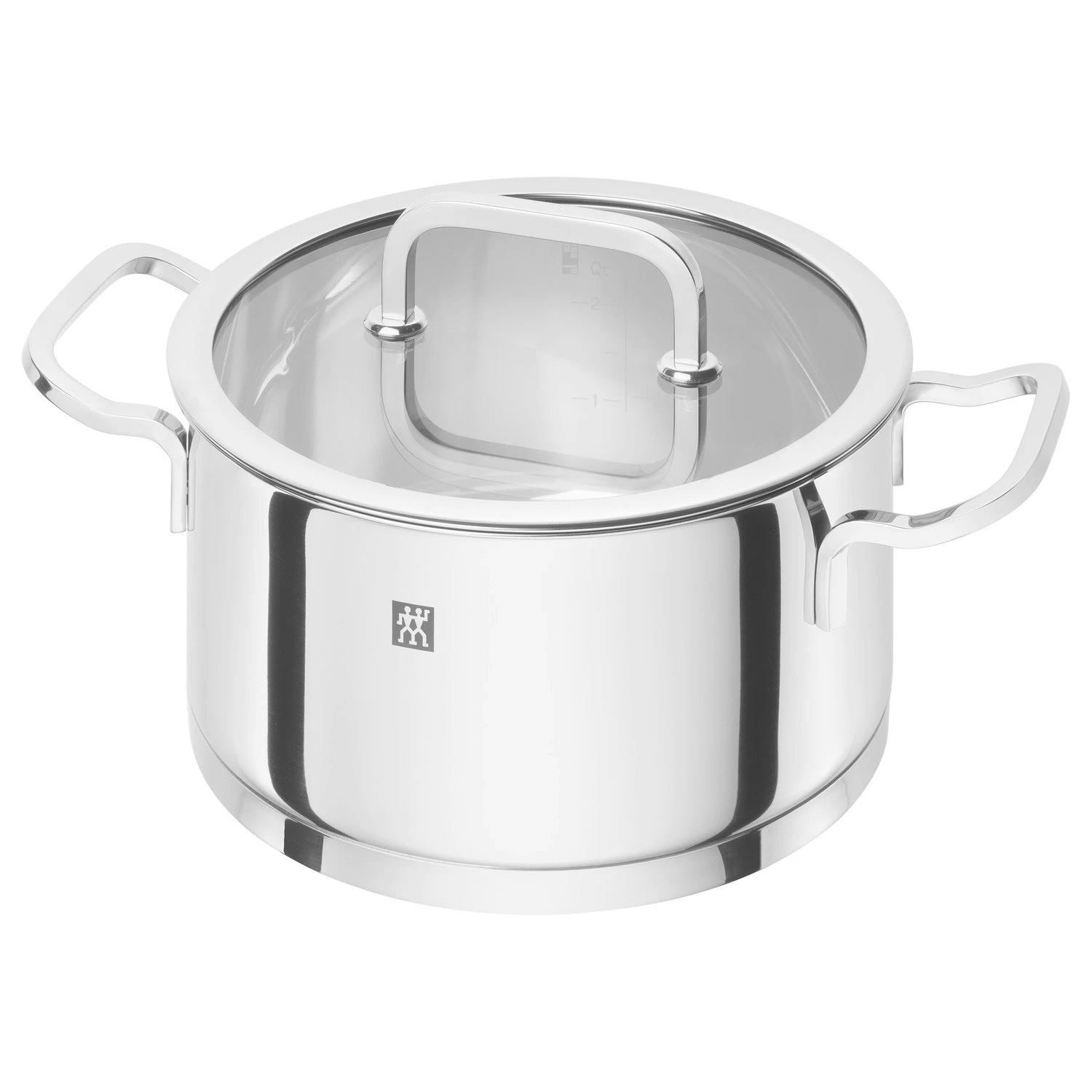 Zwilling Moment S Pot With Glass Lid 6 L/Ø24x13,8 Cm 1 Zwilling Moment S Pot With Glass Lid 6 L/Ø24x13,8 Cm